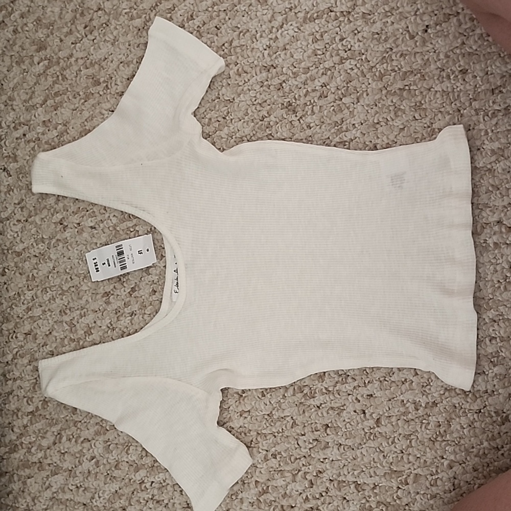 New Emma&Sam cream crop top